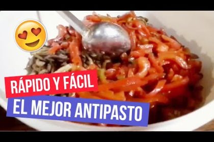 Receta de antipasto de berenjenas