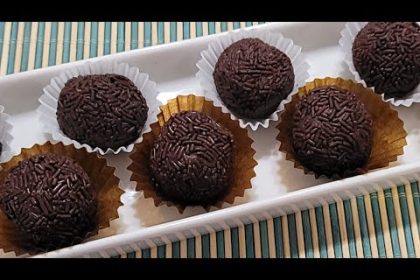 Receta de trufas de chocolate y nata