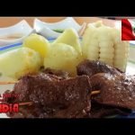 Receta de anticuchos de corazon