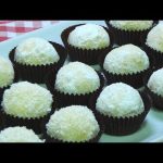 Receta de trufas de chocolate blanco y coco