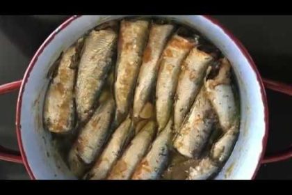 Receta de tostones con sardinas de tío antonio