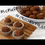 Receta de trufa de chocolate y plátano