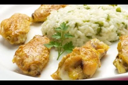 Receta de alitas de pollo al curry