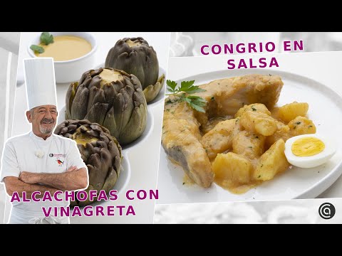 Receta de alcachofas al horno con vinagreta