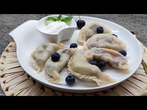 Receta de vareniki ucraniano de cerezas