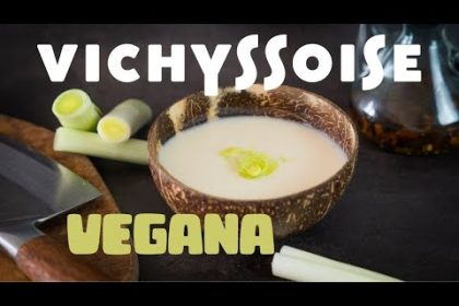 Receta de vichyssoise vegana