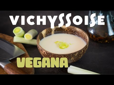 Receta de vichyssoise vegana