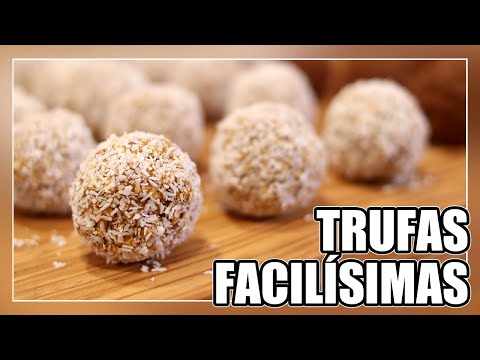 Receta de trufas de avena