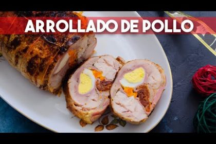 Receta de arrollado de pollo argentino