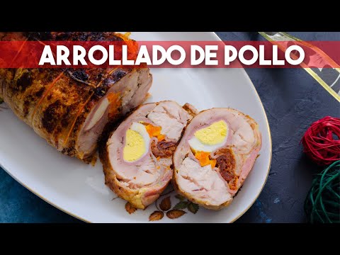 Receta de arrollado de pollo argentino