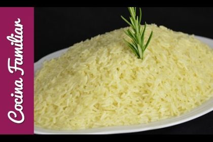 Receta de arroz blanco suelto