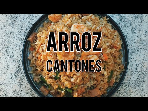 Receta de arroz cantonés original