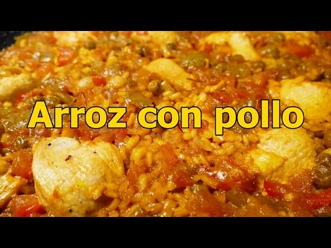 Receta de arroz amarillo con pollo