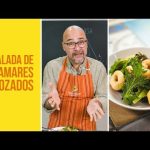 Receta de anillos de calamar en tempura