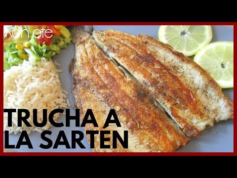 Receta de trucha a la plancha