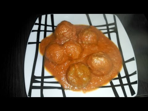 Receta de albóndigas en salsa de zanahoria