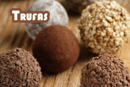 Receta de trufas de chocolate con licor