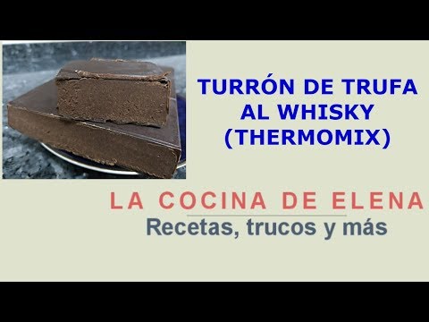 Receta de trufas de café y whisky con thermomix