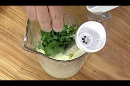 Receta de alioli de leche