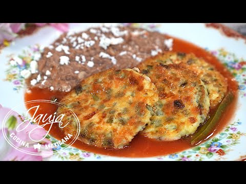 Receta de tortitas de nopales