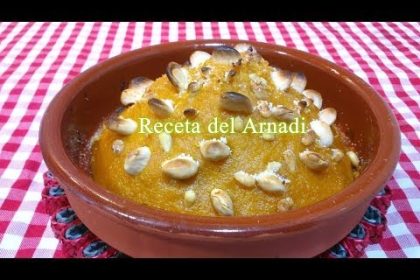 Receta de arnadí de calabaza