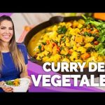 Receta de verduras al curry con legumbres