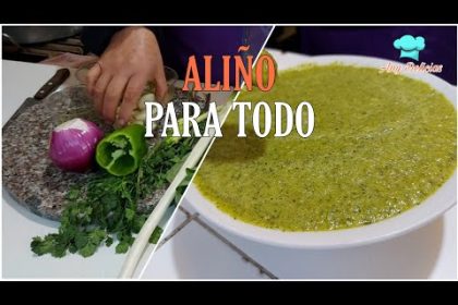 Receta de aliño casero o recado