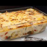 Receta de verduras al horno con bechamel