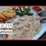 Receta de truchas en salsa de champiñones