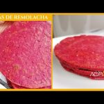 Receta de arepas de remolacha