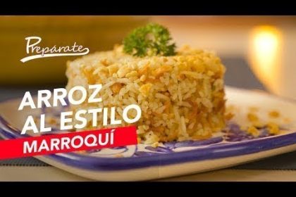 Receta de arroz al estilo marroquí