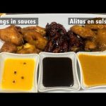 Receta de alitas en salsa de parcha y bbq