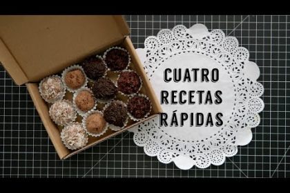 Receta de trufas veganas de dátiles