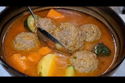 Receta de albóndigas rellenas de huevo