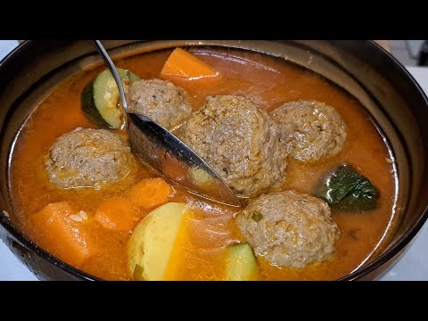 Receta de albóndigas rellenas de huevo