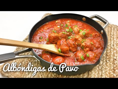 Receta de albóndigas de pavo