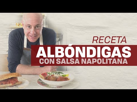 Receta de albóndigas en salsa napolitana