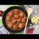 Receta de albóndigas rellenas de queso