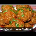 Receta de albóndigas de carne molida