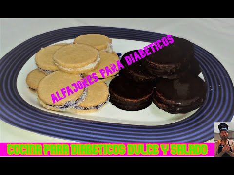 Receta de alfajores de maicena para diabéticos