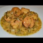 Receta de albóndigas de pescado en salsa verde