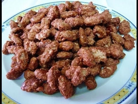 Receta de almendras garrapiñadas