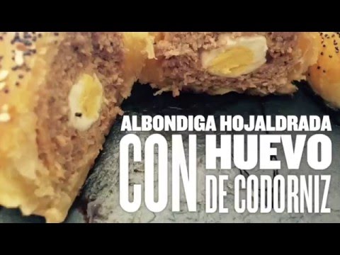 Receta de albóndigas rellenas de huevo de codorniz