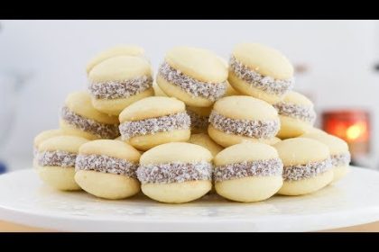 Receta de alfajores de maicena y harina