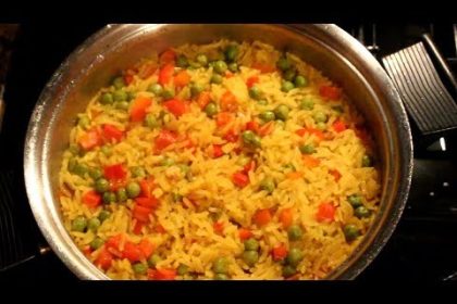 Receta de arroz amarillo