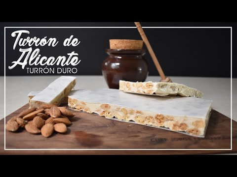 Receta de turrón de almendras fácil