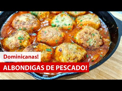 Receta de albóndigas de merluza en salsa de tomate