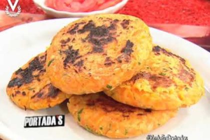 Receta de arepas de zanahoria fitness