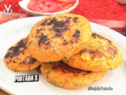 Receta de arepas de zanahoria fitness