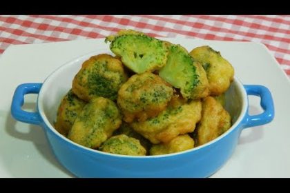 Receta de tradicional brócoli rebozado